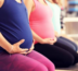 Three pregnant women